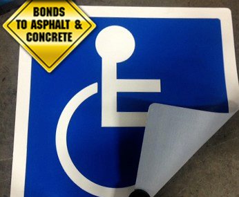 Peel-And-Stick HC Sign - Truncated Dome Pros